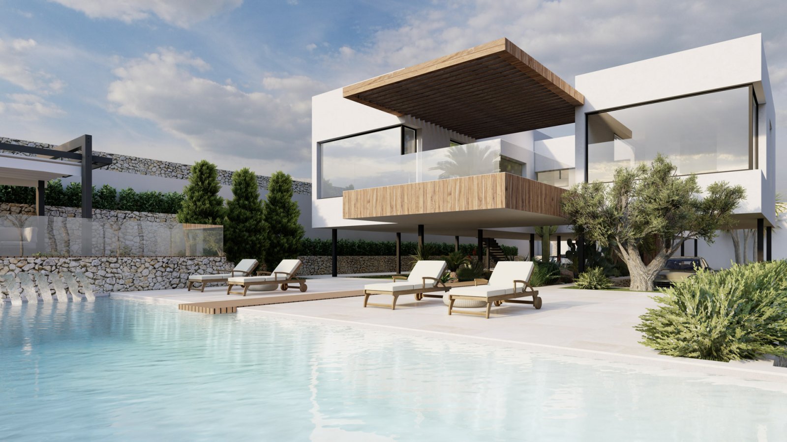 C3XY4492JAV Beeindruckendes Neubauprojekt zum Verkauf in La Corona, Jávea