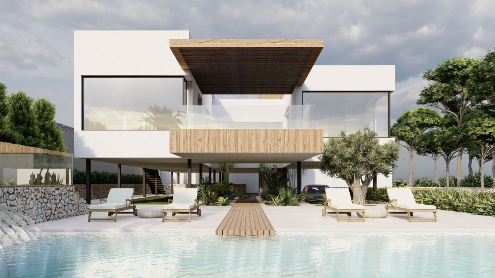 C3XY4492JAV Beeindruckendes Neubauprojekt zum Verkauf in La Corona, Jávea