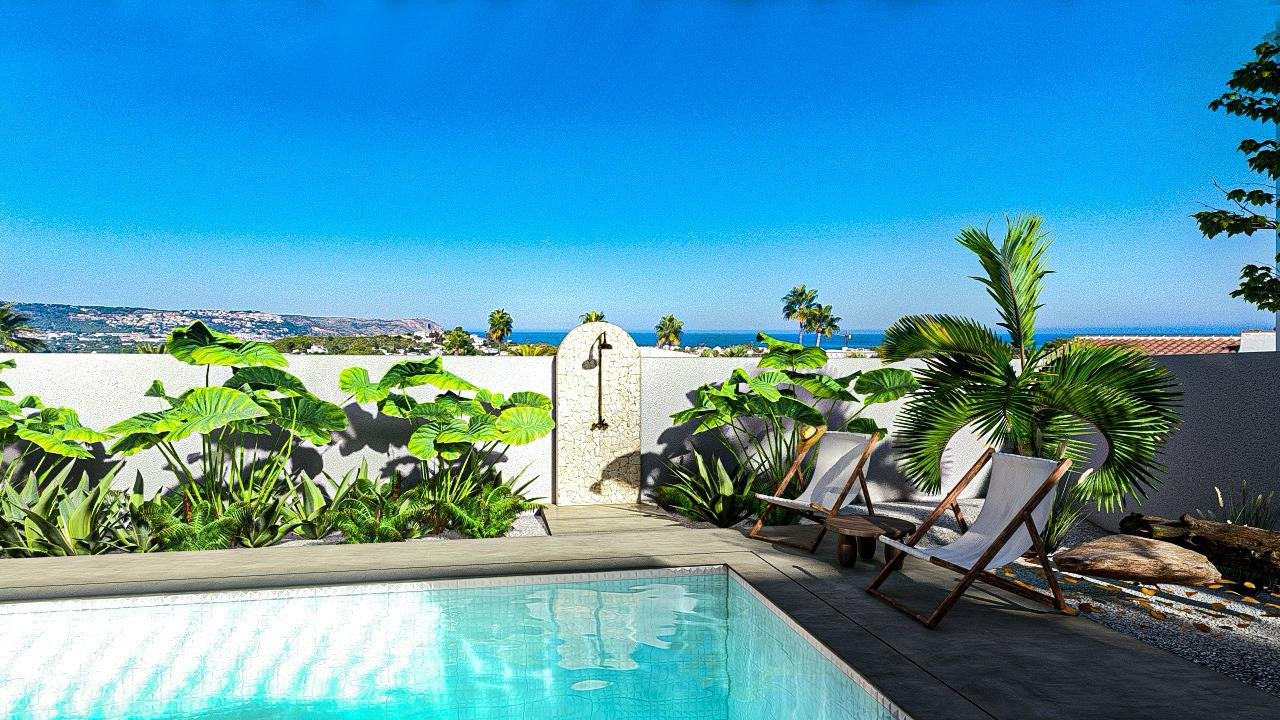 4539JAV Neubauvilla zum Verkauf in Pinosol Jávea