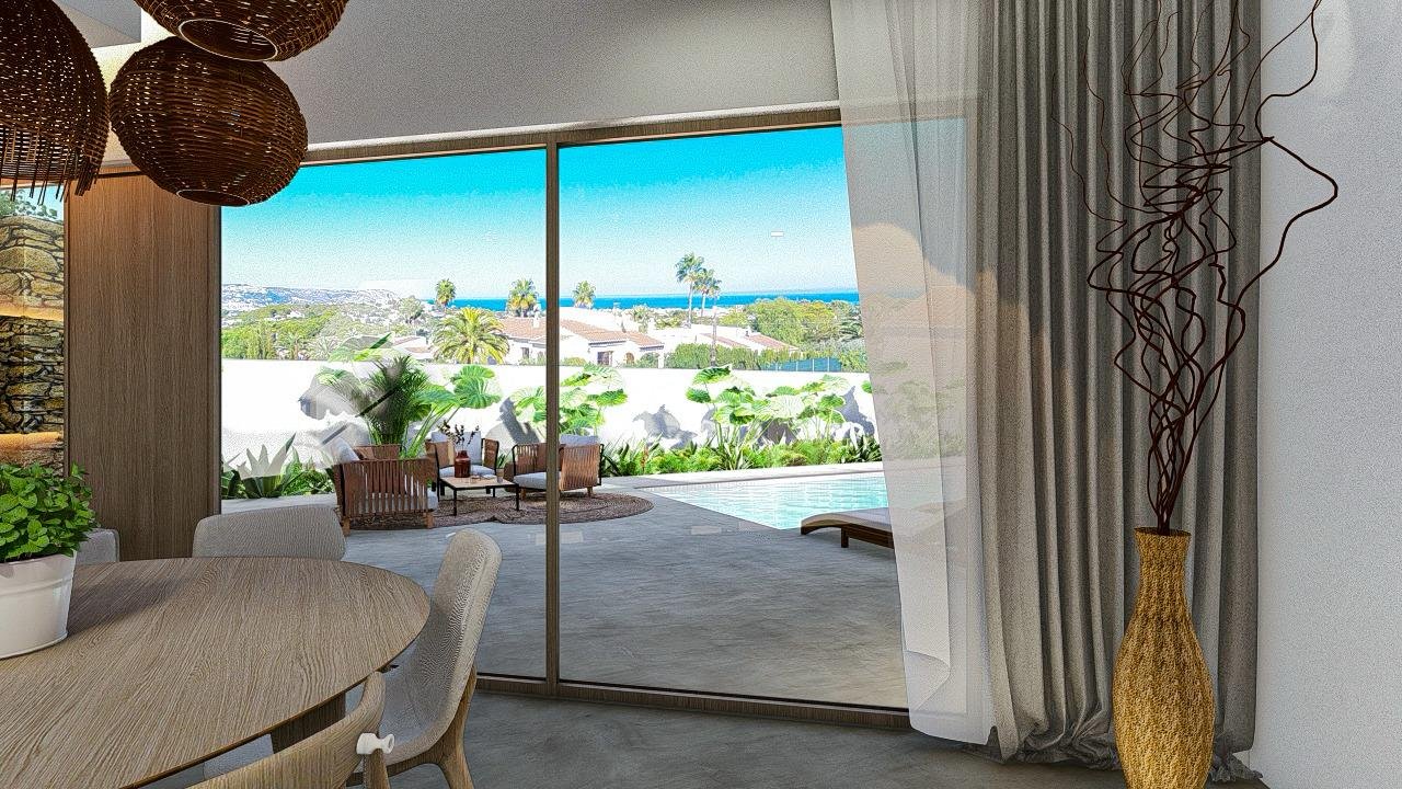 4539JAV Neubauvilla zum Verkauf in Pinosol Jávea