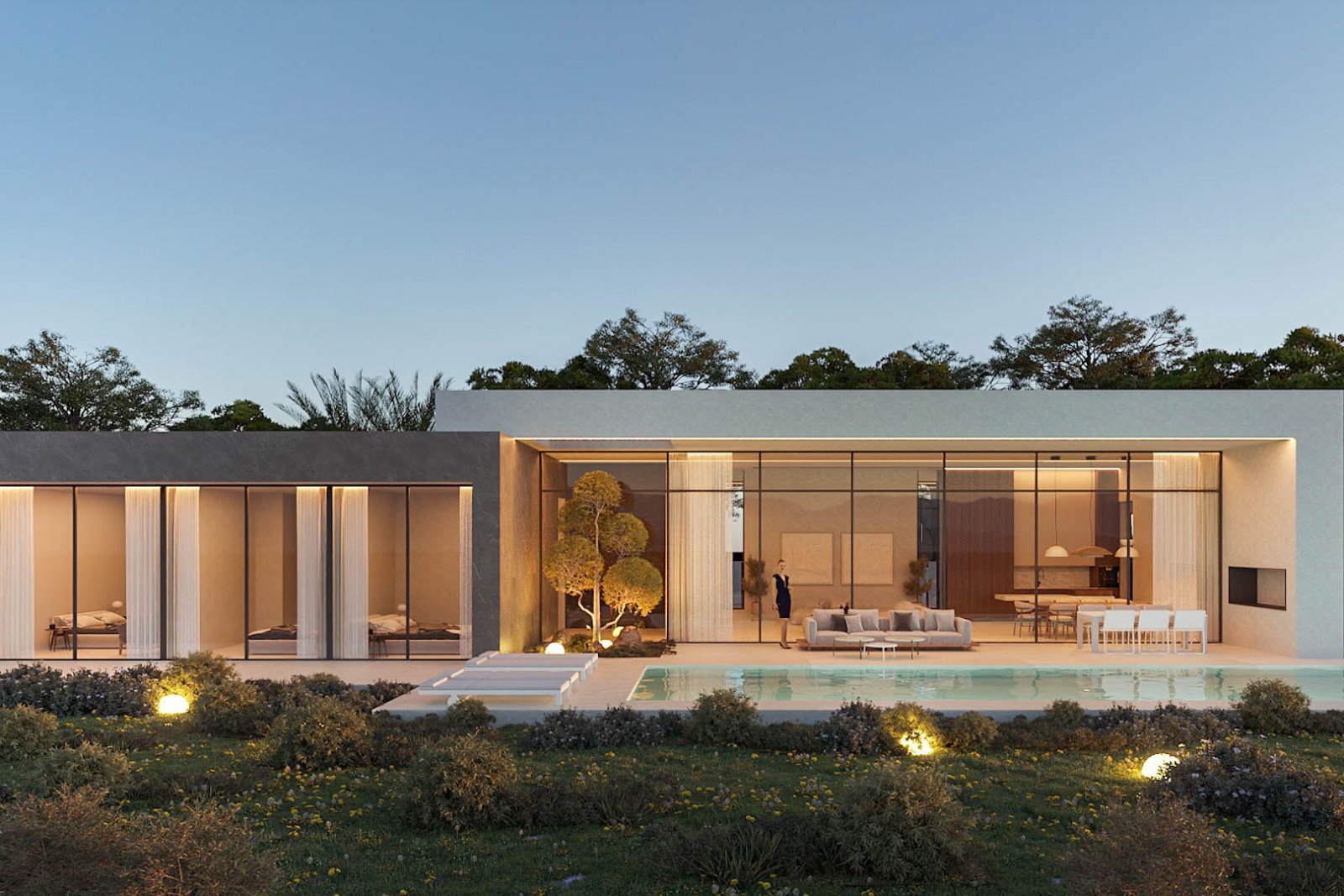 8275CAL Modernes Villenprojekt zum Verkauf in Calpe. 