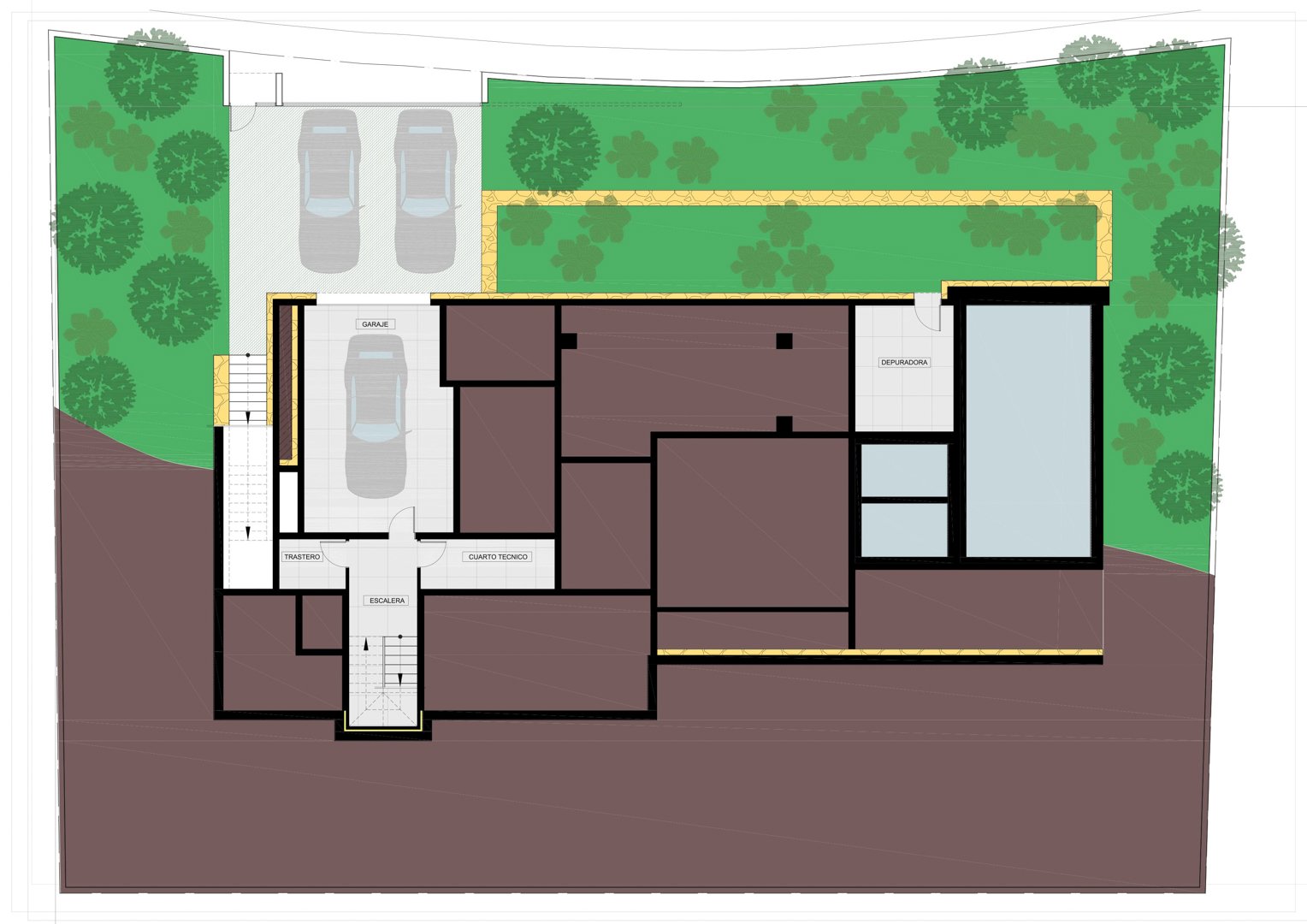 7100JAV Neubau-Villa im Ibiza-Stil mit Baugenehmigung in Jávea zu verkaufen