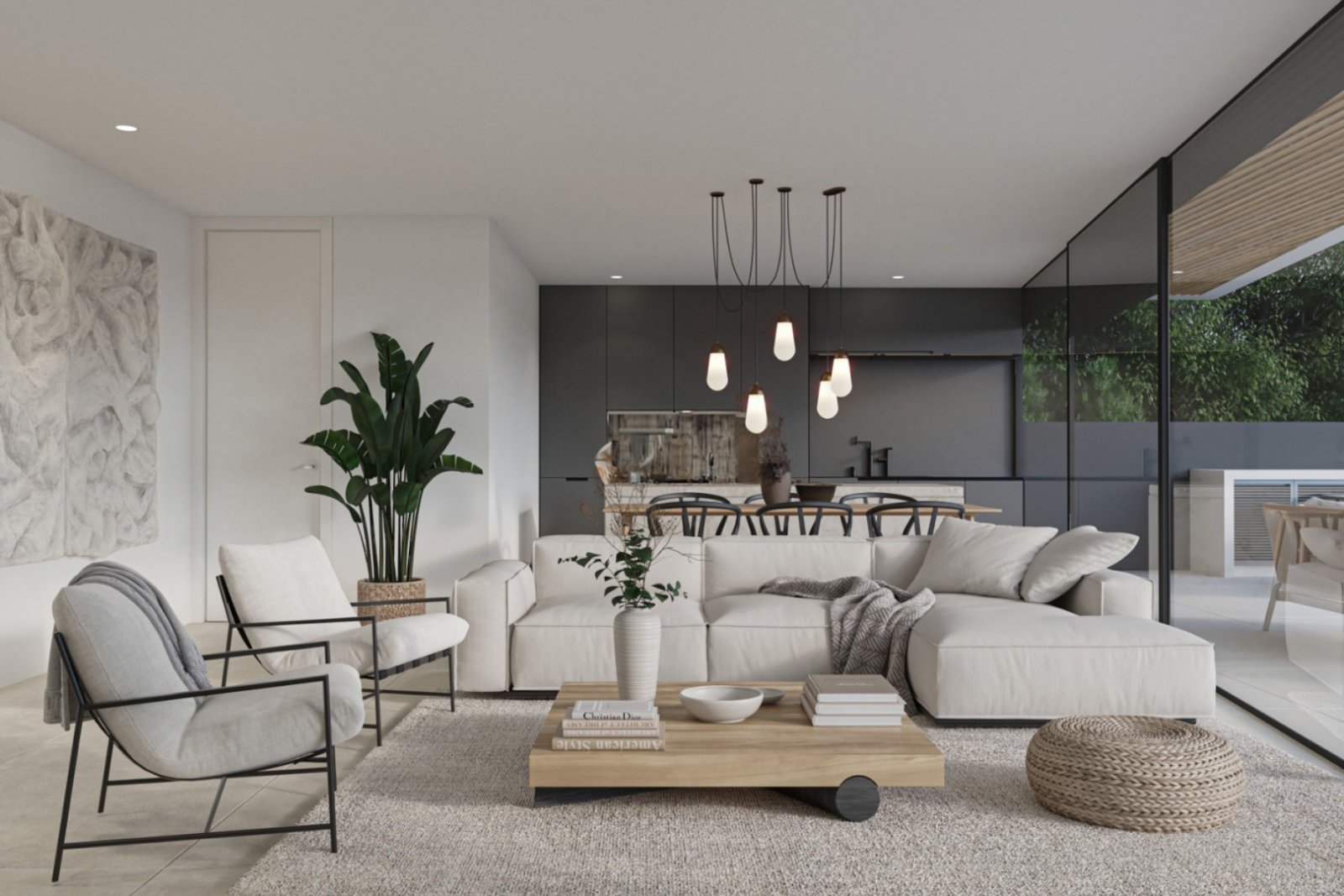 4458BELL Moderne Villa mit Meerblick in Cumbre del Sol zu verkaufen