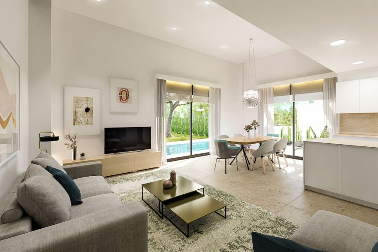 8231FIN Moderne Villa im Bau zum Verkauf in Finestrat