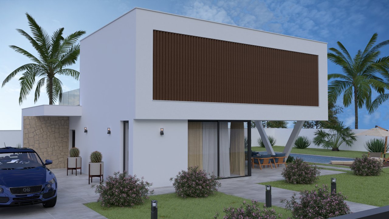 Alcalali: 4537ALC Energieeffiziente Luxus-Neubauvilla zum Verkauf in Alcalali 