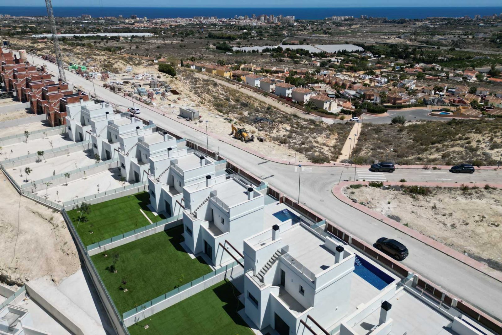 8277MUT Moderne Villa mit Meerblick zu verkaufen in der Nähe von El Campello.