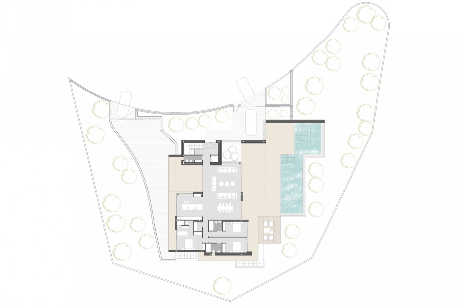 8300MOR Moderne Villa im Bau mit Panoramablick auf das Meer zum Verkauf in Moraira.