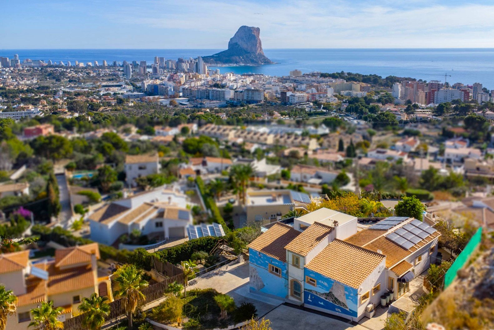 4597CAL Geräumige Villa mit Panoramablick aufs Meer in Calpe zu verkaufen