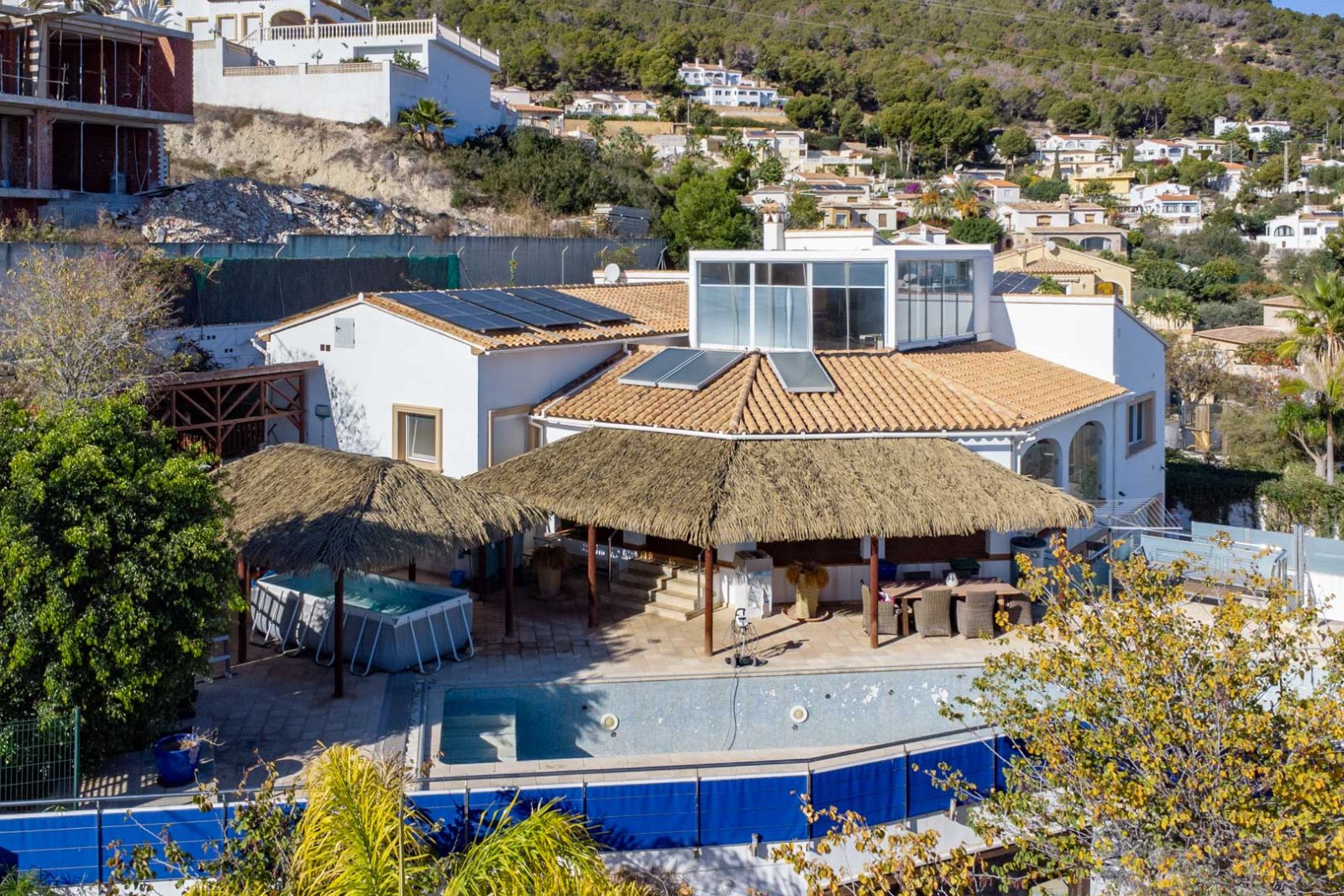 4597CAL Geräumige Villa mit Panoramablick aufs Meer in Calpe zu verkaufen