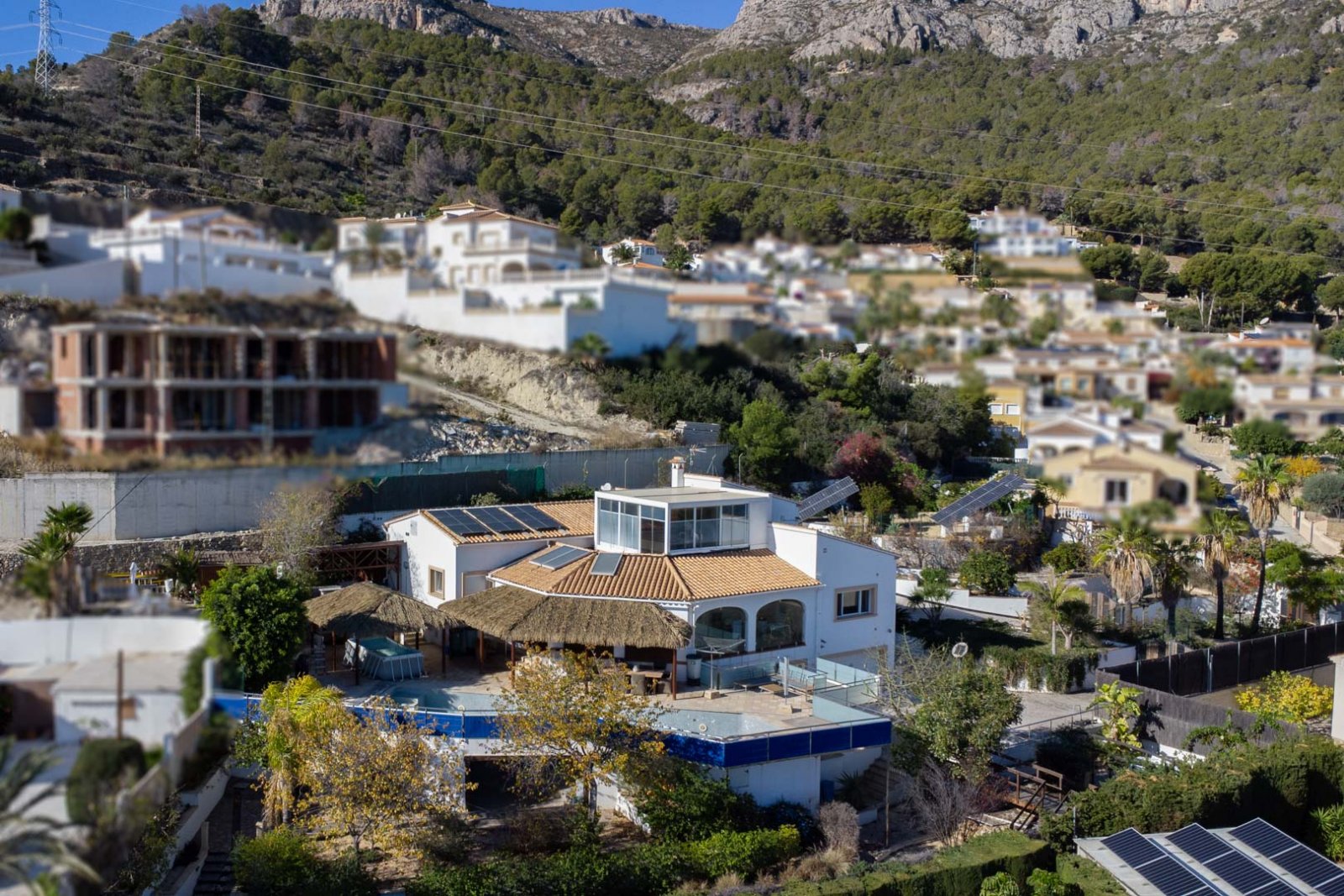 4597CAL Geräumige Villa mit Panoramablick aufs Meer in Calpe zu verkaufen