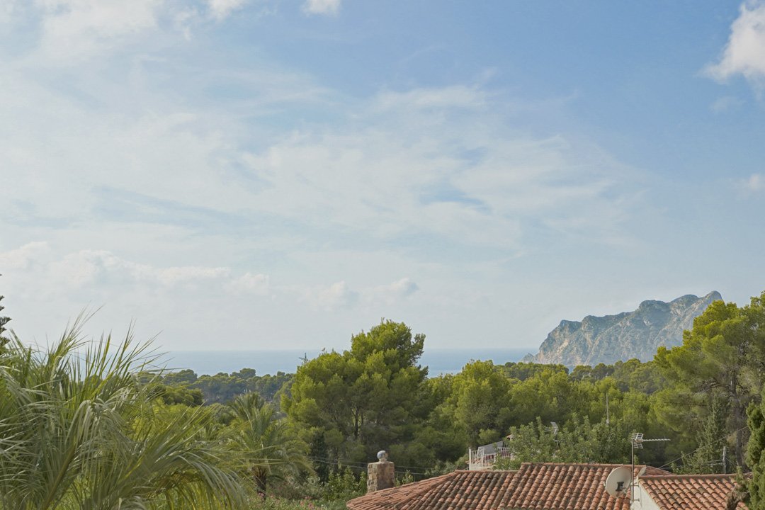 6054BEN Traditionelle spanische Villa zum Verkauf in Benissa