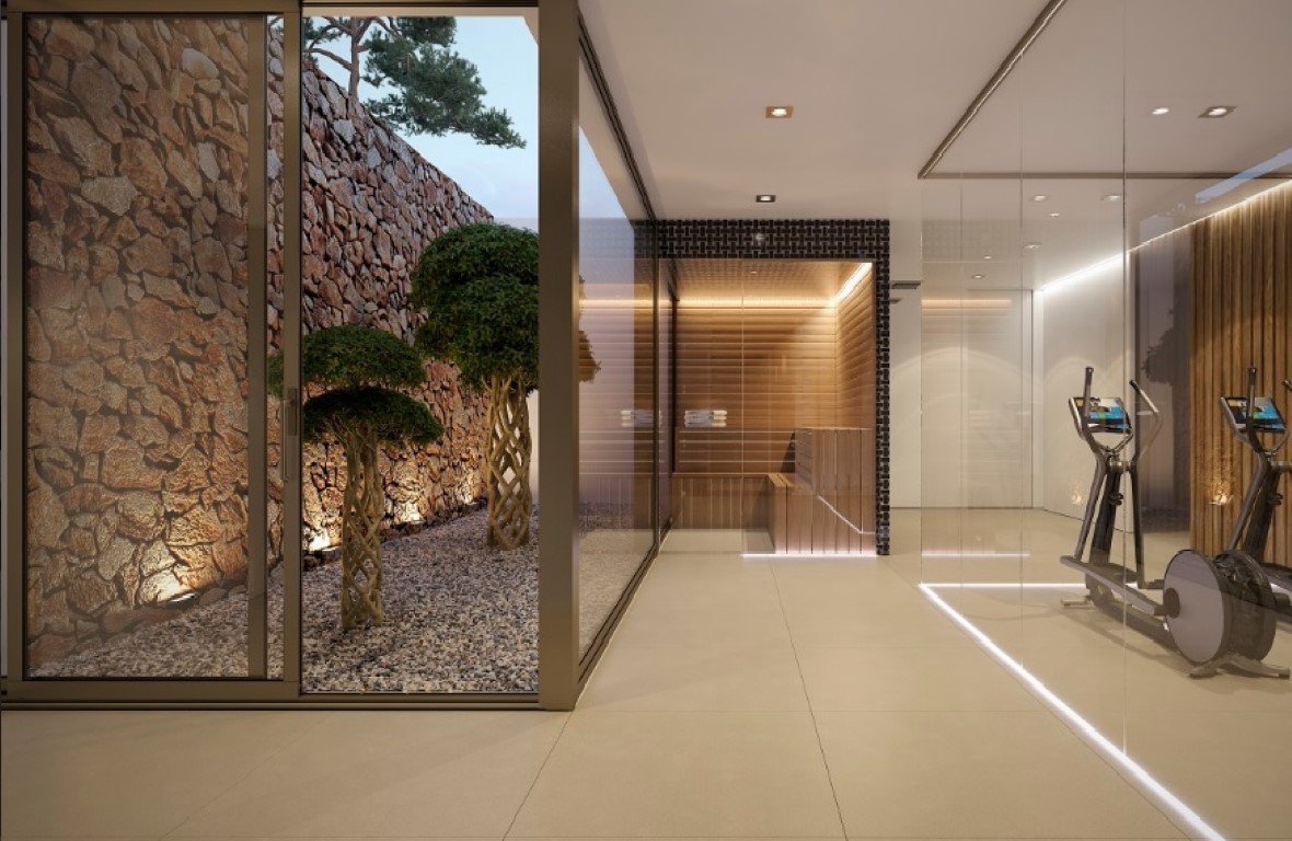 6295JAV Schöne Neubauvilla mit Meerblick in Javea zu verkaufen