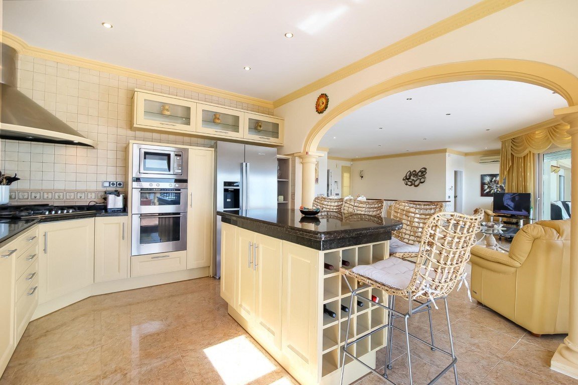 C3XY6376MOR Schöne spanische Villa mit Panoramablick auf das Meer zum Verkauf in Moraira