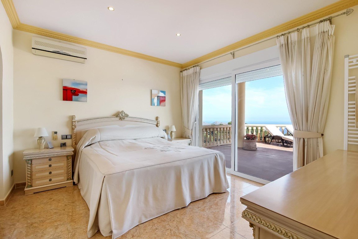 C3XY6376MOR Schöne spanische Villa mit Panoramablick auf das Meer zum Verkauf in Moraira