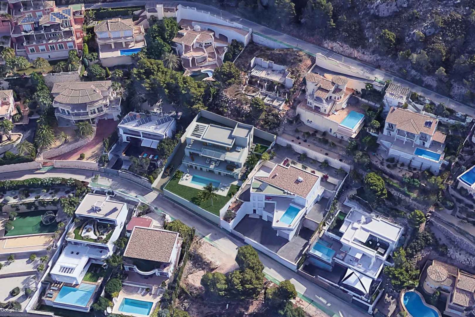 C4XY8254ALT Renovierte Villa im Bauprojekt zum Verkauf in Altea Hills.