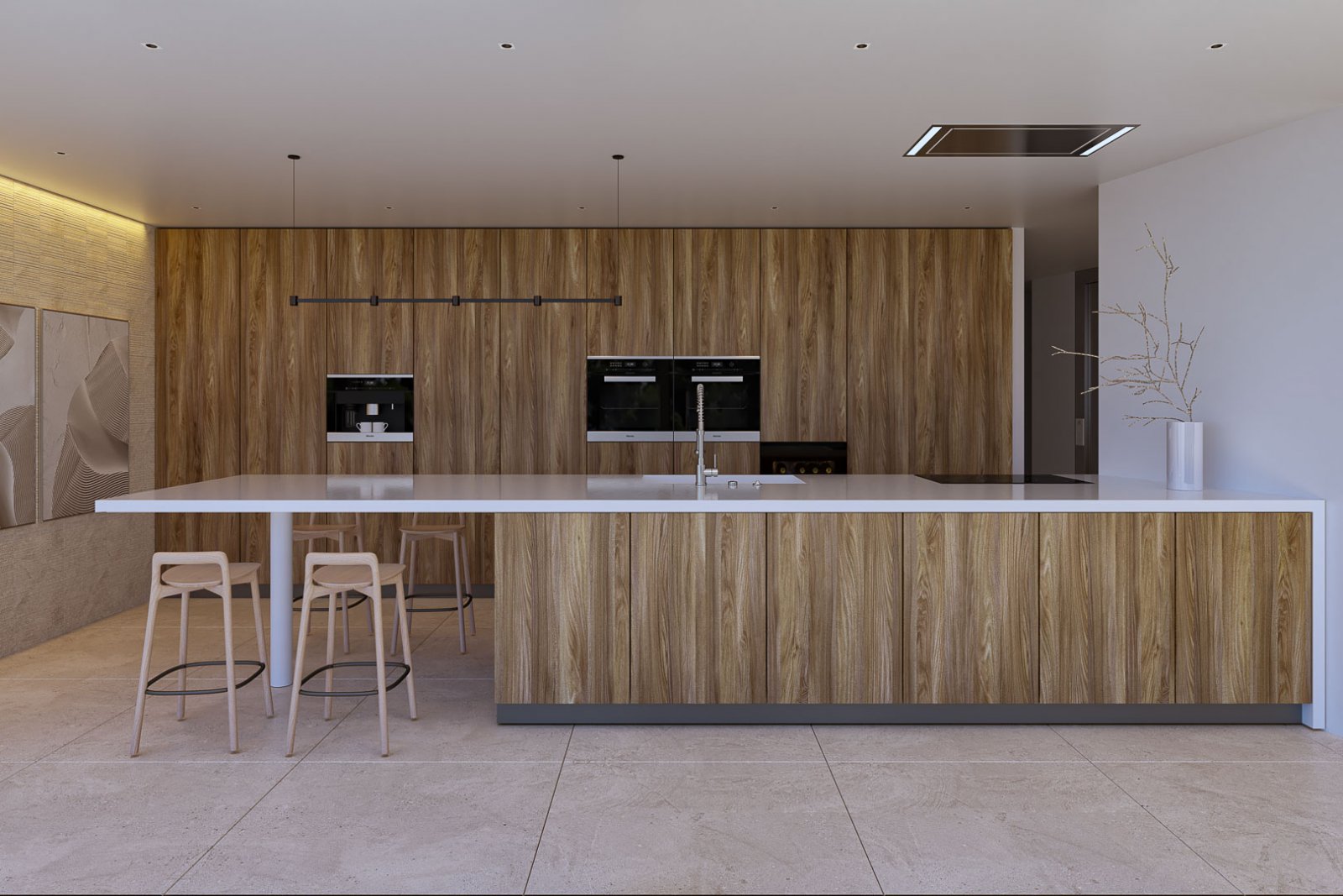 8263ALT Moderne Villa mit Meerblick im Bau zum Verkauf in Altea.