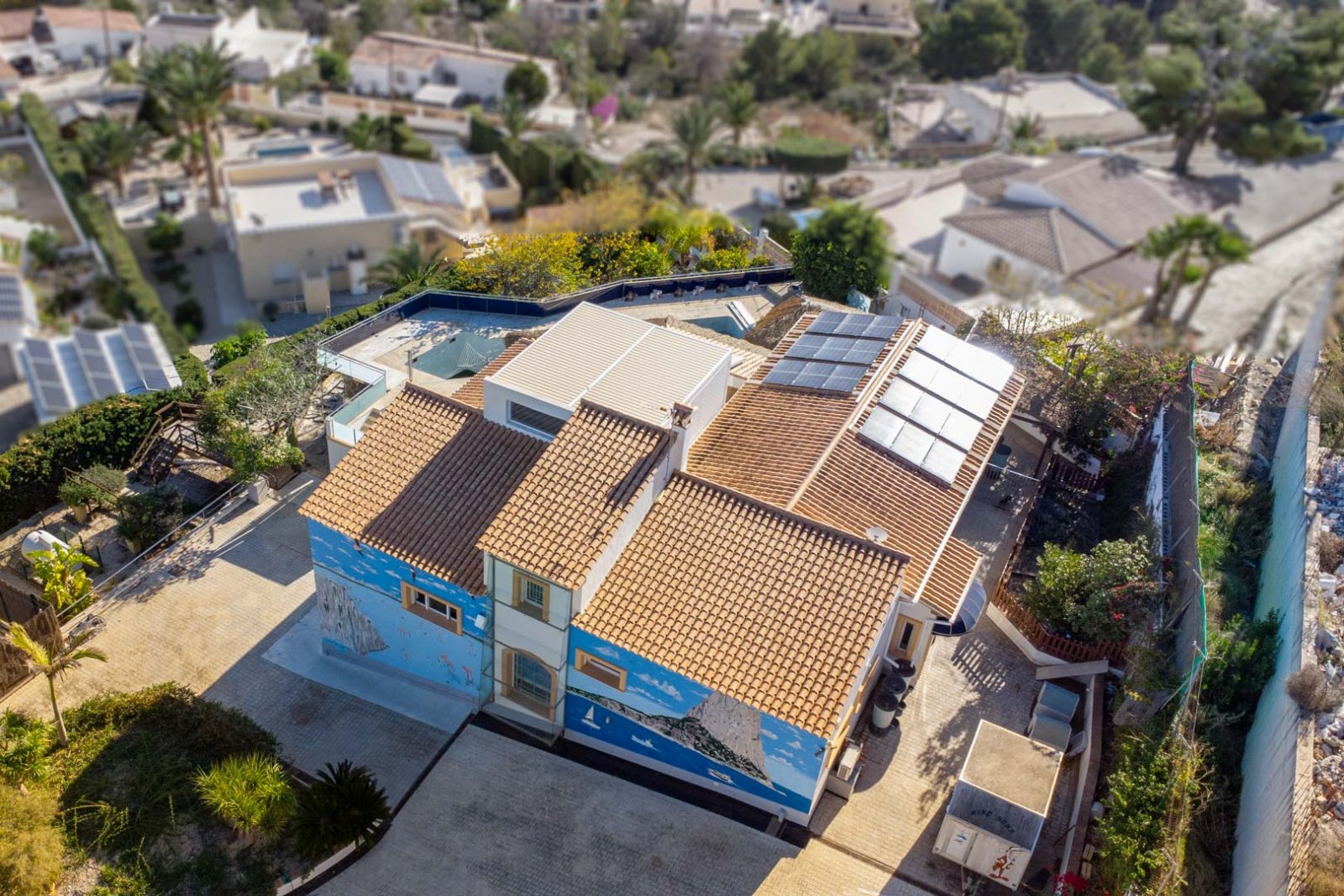 4597CAL Geräumige Villa mit Panoramablick aufs Meer in Calpe zu verkaufen