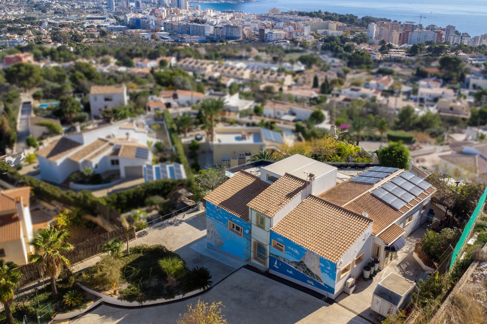4597CAL Geräumige Villa mit Panoramablick aufs Meer in Calpe zu verkaufen