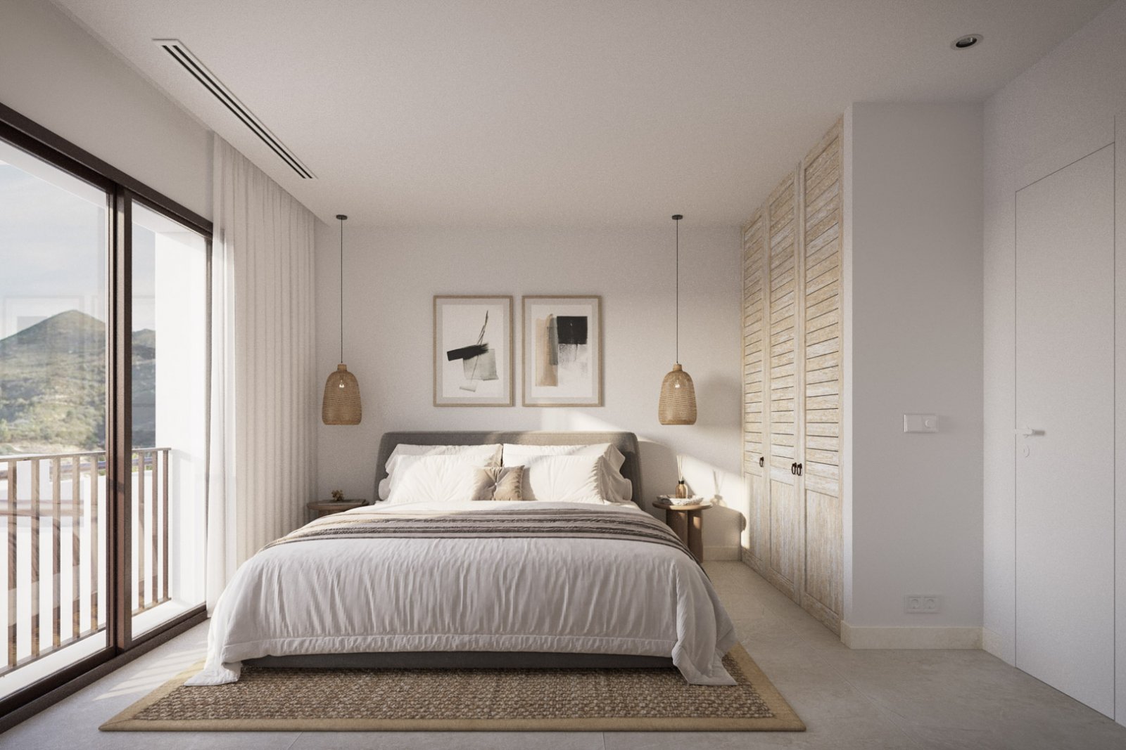 4599ALC Villenprojekt im ibizenkischen Stil mit Lizenz zum Verkauf in Alcalalí,