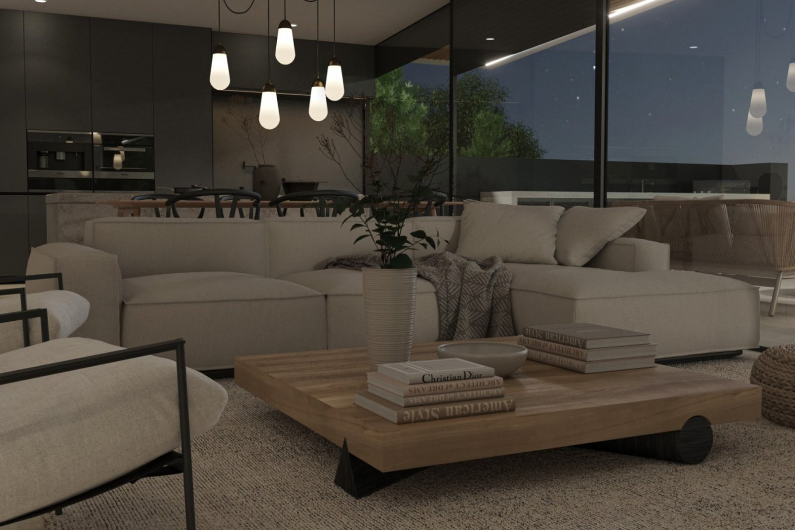 4458BELL Moderne Villa mit Meerblick in Cumbre del Sol zu verkaufen