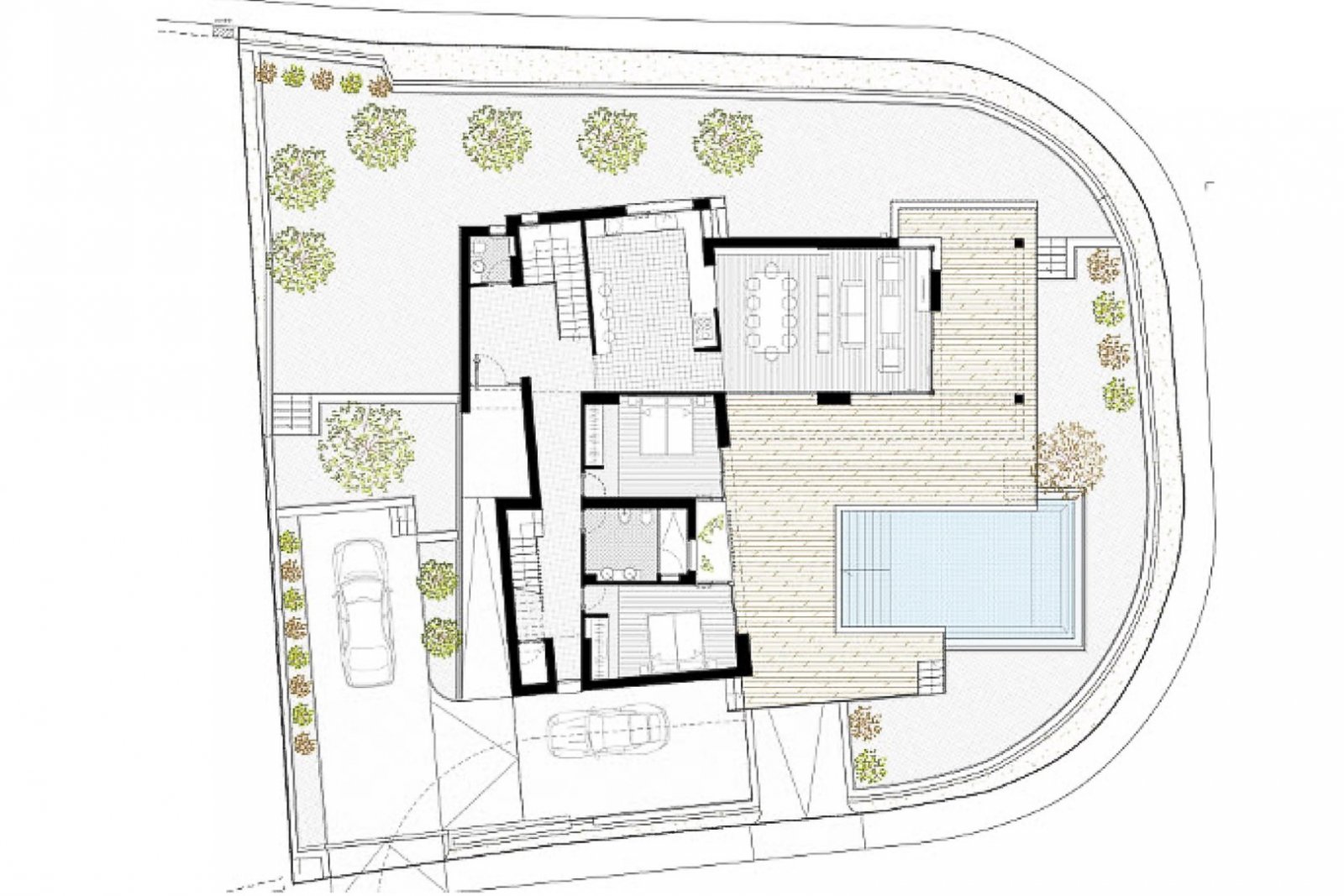 8248MOR Moderne Neubauvilla mit Panoramablick auf das Meer und großer Terrasse, zum Verkauf in Moraira.