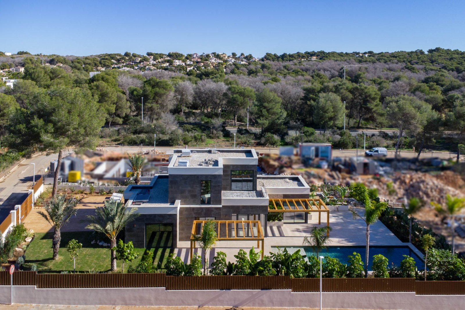 4594JAV Luxuriöse Neubauvilla zum Verkauf in La Guardia, Jávea