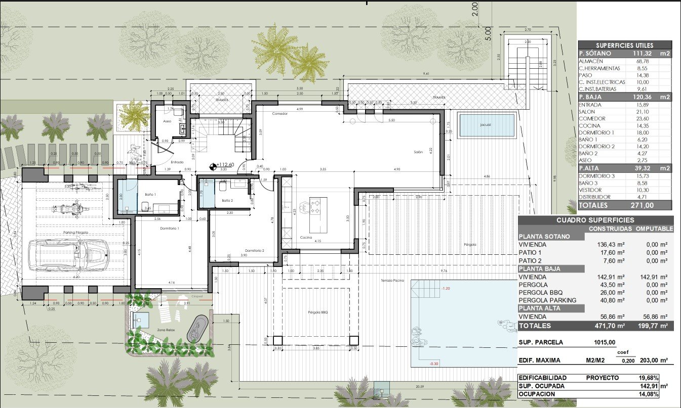 4594JAV Luxuriöse Neubauvilla zum Verkauf in La Guardia, Jávea