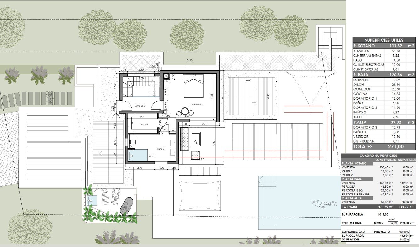 4594JAV Luxuriöse Neubauvilla zum Verkauf in La Guardia, Jávea
