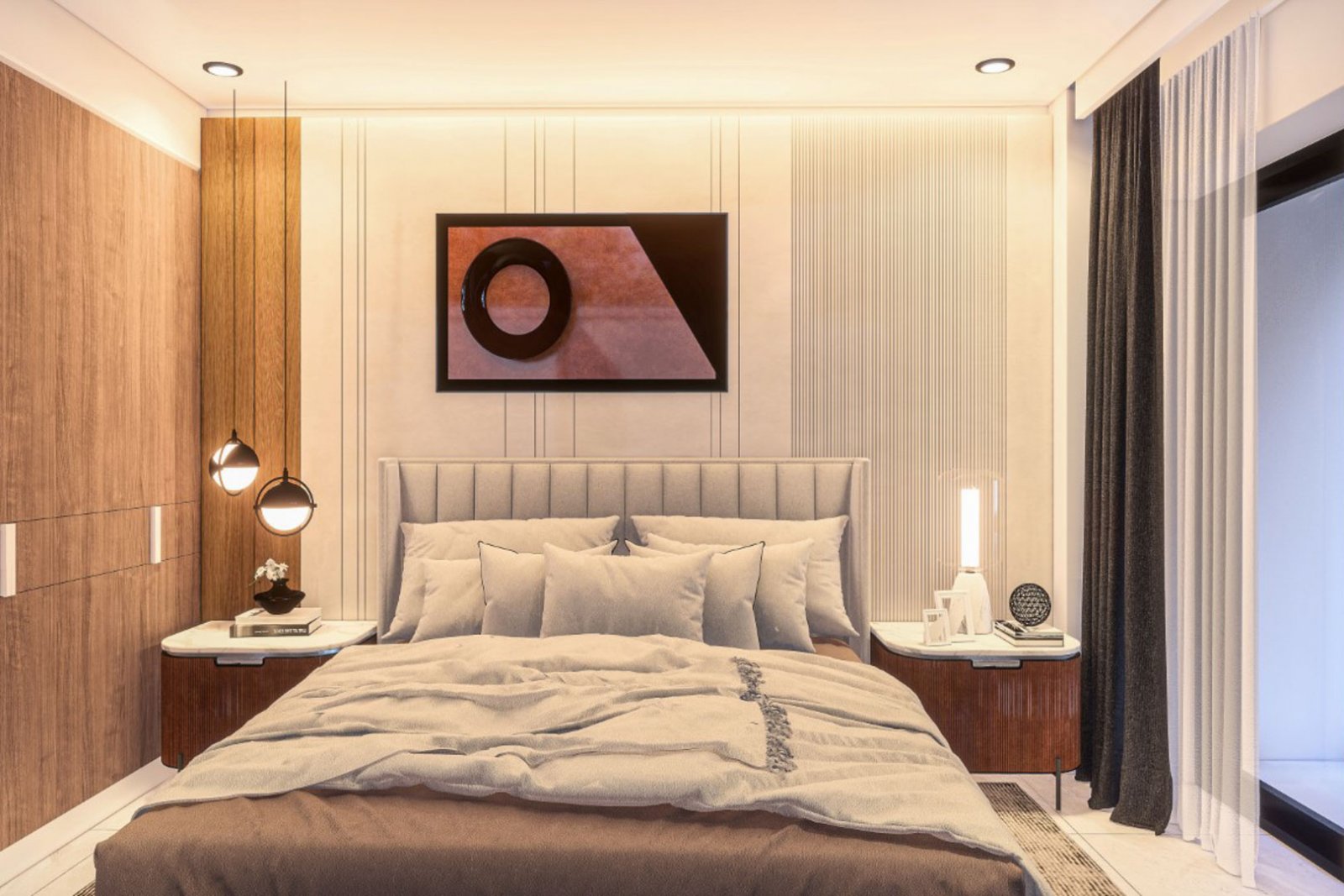 8185PED Komplex im Bau befindlicher unabhängiger Villen mit privatem Pool und teilweisem Meerblick zum Verkauf in Pedreguer.