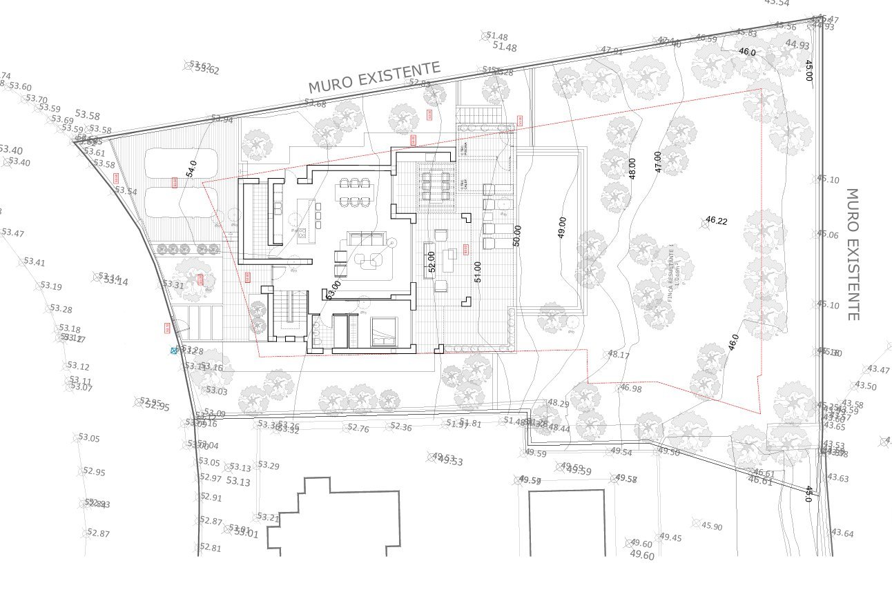4554BEN Villa im Ibiza-Stil mit Meerblick zum Verkauf in La Fustera, Benissa