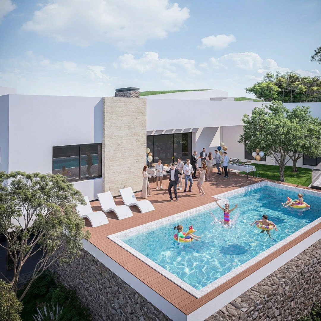 7101JAV Exklusive Neubauvilla mit Panoramablick auf das Meer in Tosalet, Jávea