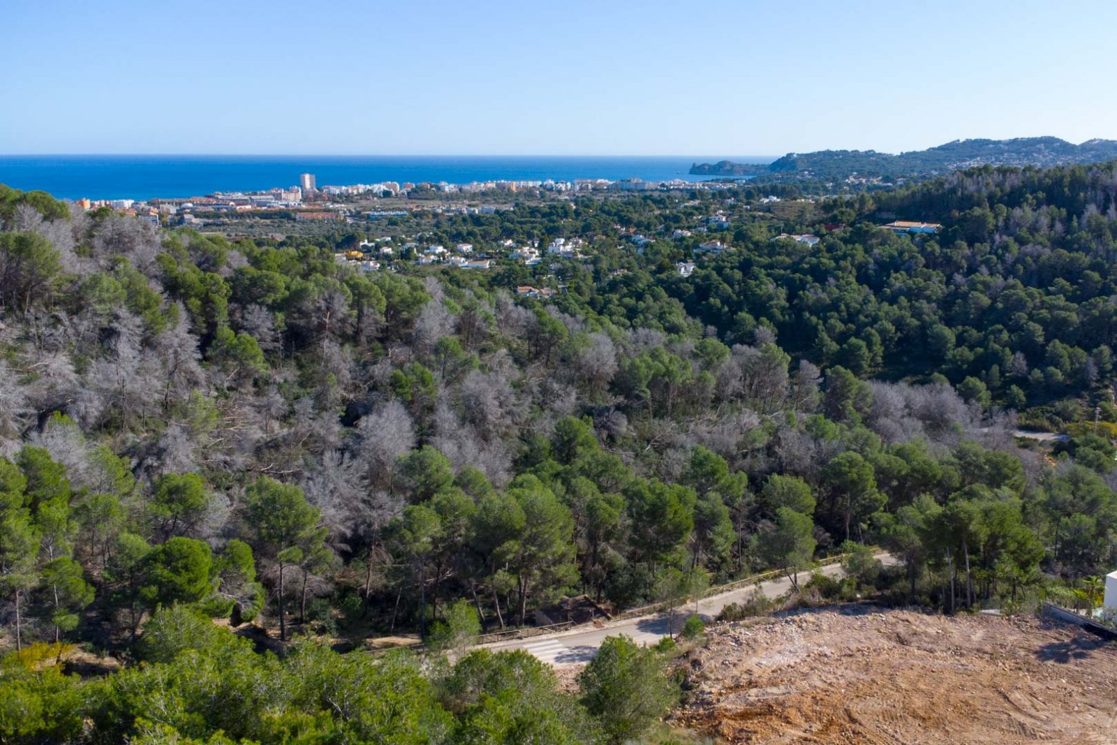 7101JAV Exklusive Neubauvilla mit Panoramablick auf das Meer in Tosalet, Jávea