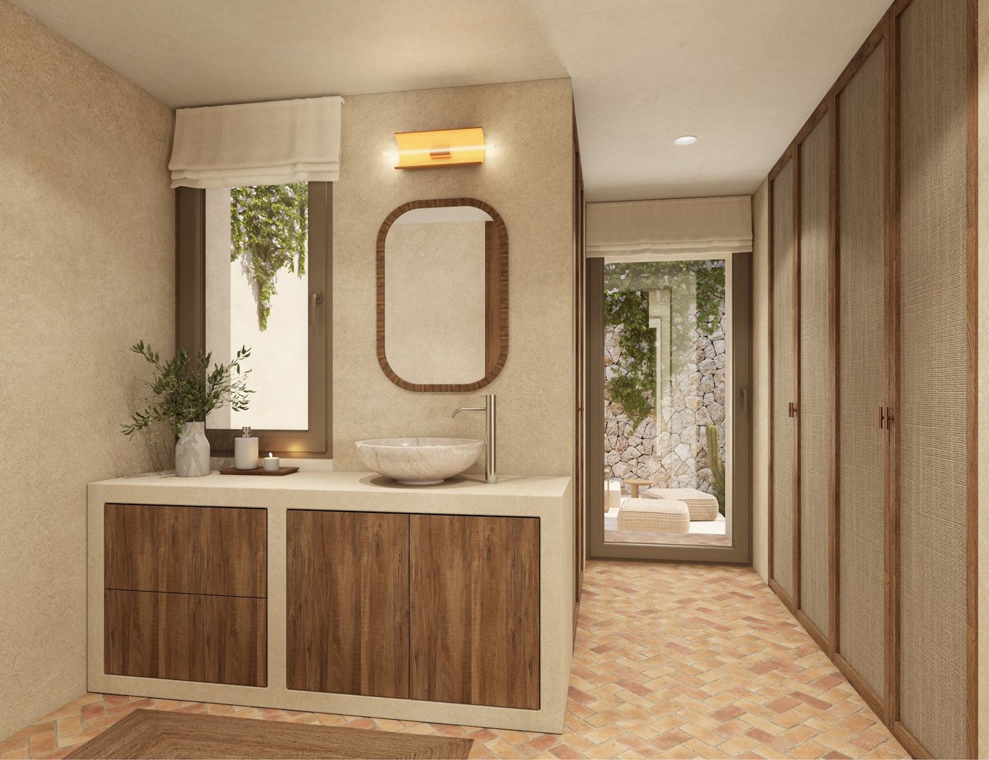 7114BEN | Modernes Renovierungsprojekt im mediterranen Stil in La Fustera, Benissa Costa