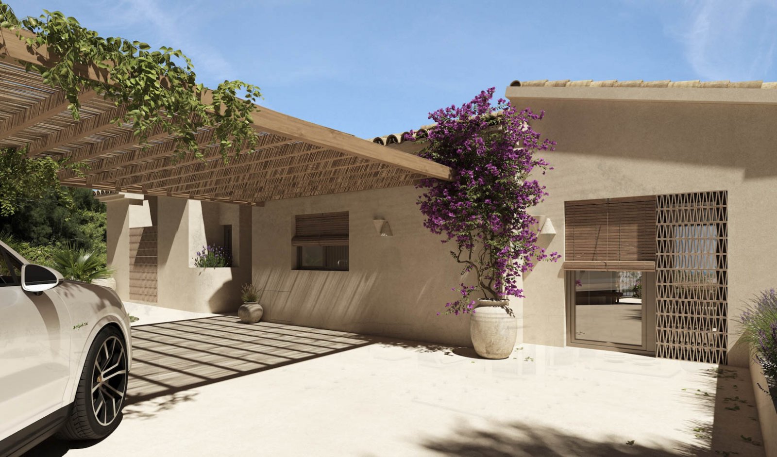 7114BEN | Modernes Renovierungsprojekt im mediterranen Stil in La Fustera, Benissa Costa