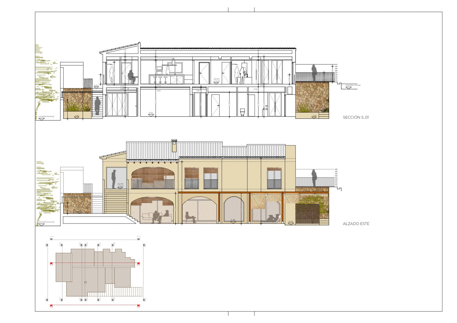 7114BEN | Modernes Renovierungsprojekt im mediterranen Stil in La Fustera, Benissa Costa