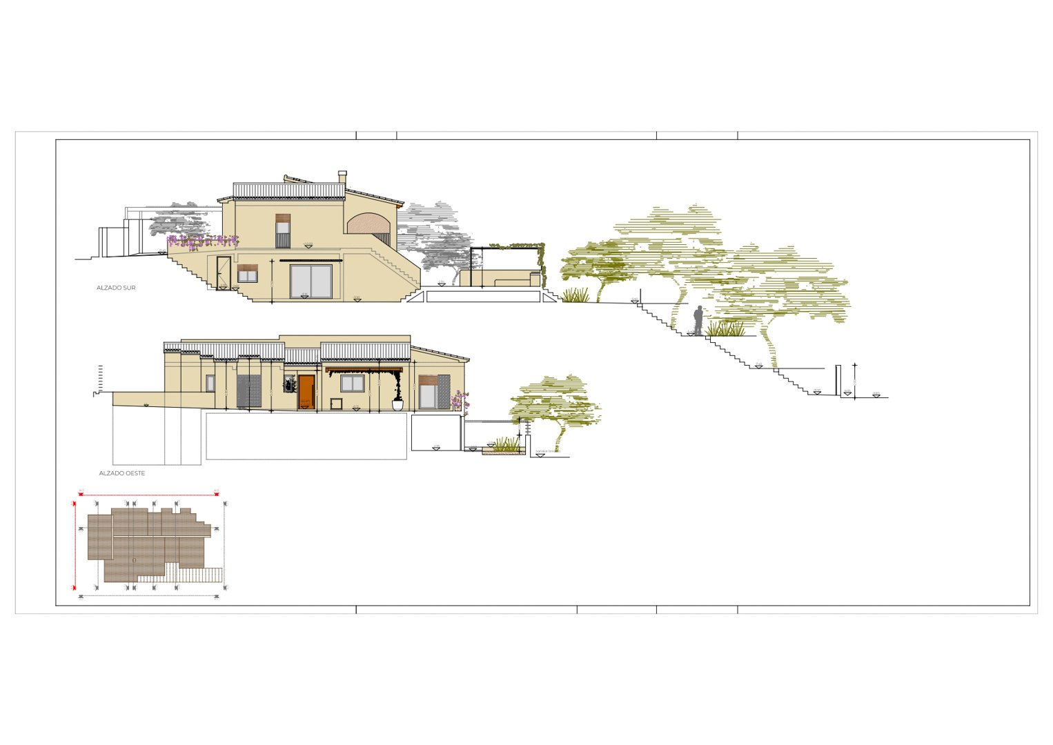 7114BEN | Modernes Renovierungsprojekt im mediterranen Stil in La Fustera, Benissa Costa