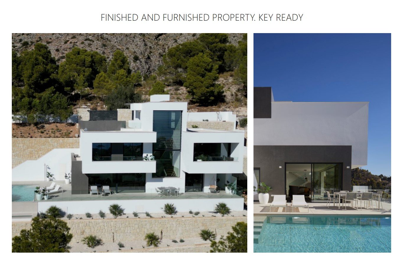 4380ALT Moderne Neubauvilla mit herrlichem Meerblick zum Verkauf in Altea