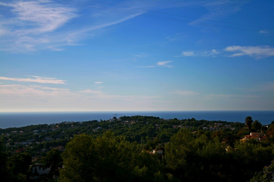 3101MOR Baugrundstück mit Meerblick zu verkaufen in Moraira 