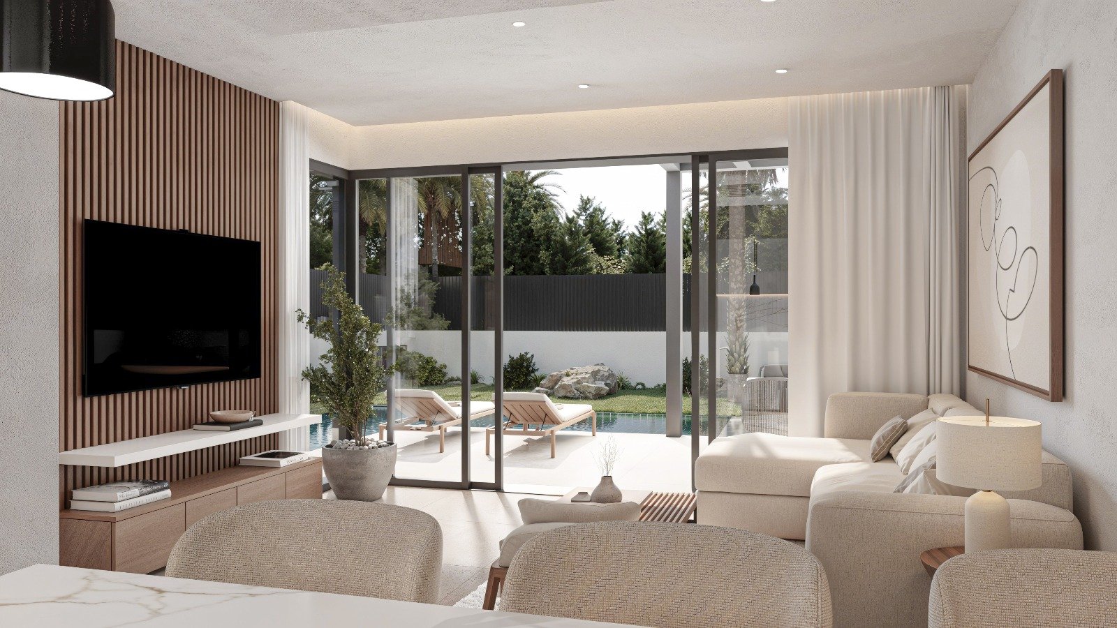 4534ALC Energieeffiziente Neubauvilla in Alcalali mit wunderschönem Talblick