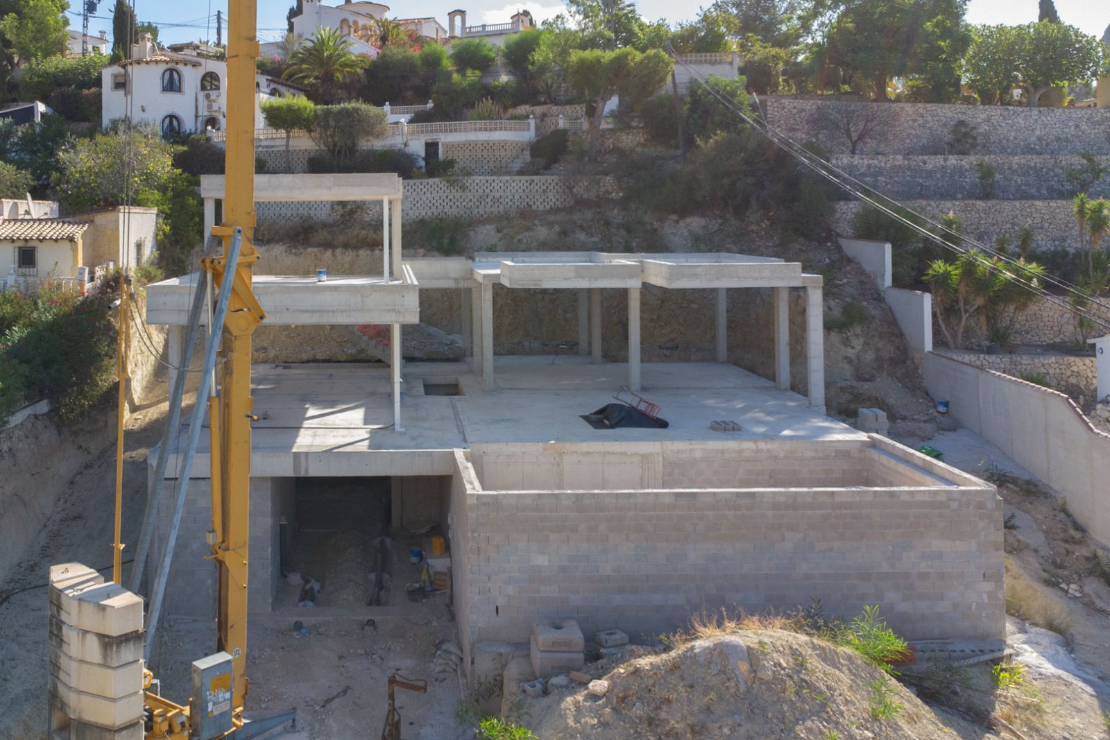 4573BEN Luxusvilla im Bau zu verkaufen in Benissa Costa