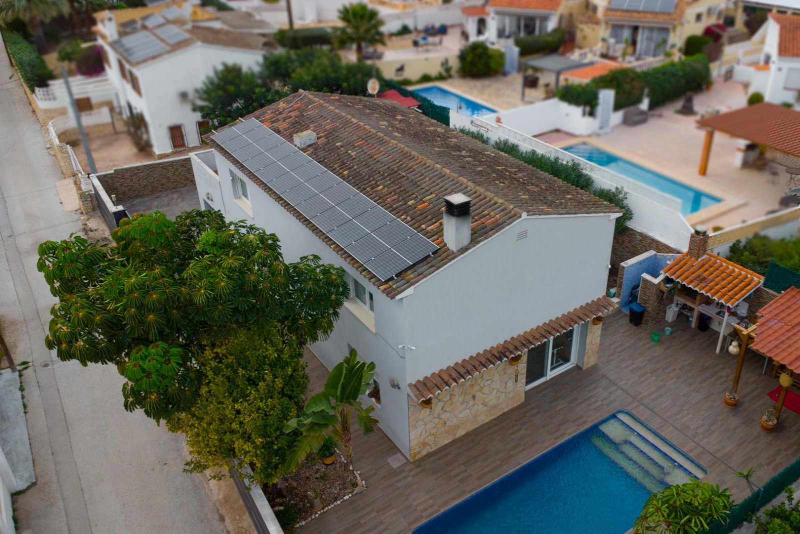 C3XY4620CAL Villa in Calpe zu verkaufen, nur wenige Gehminuten vom Strand entfernt.