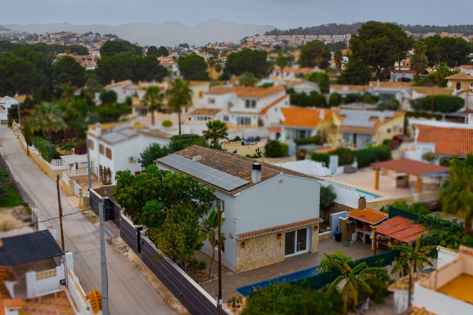 C3XY4620CAL Villa in Calpe zu verkaufen, nur wenige Gehminuten vom Strand entfernt.