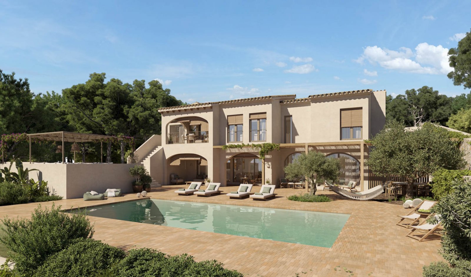 7114BEN | Modernes Renovierungsprojekt im mediterranen Stil in La Fustera, Benissa Costa