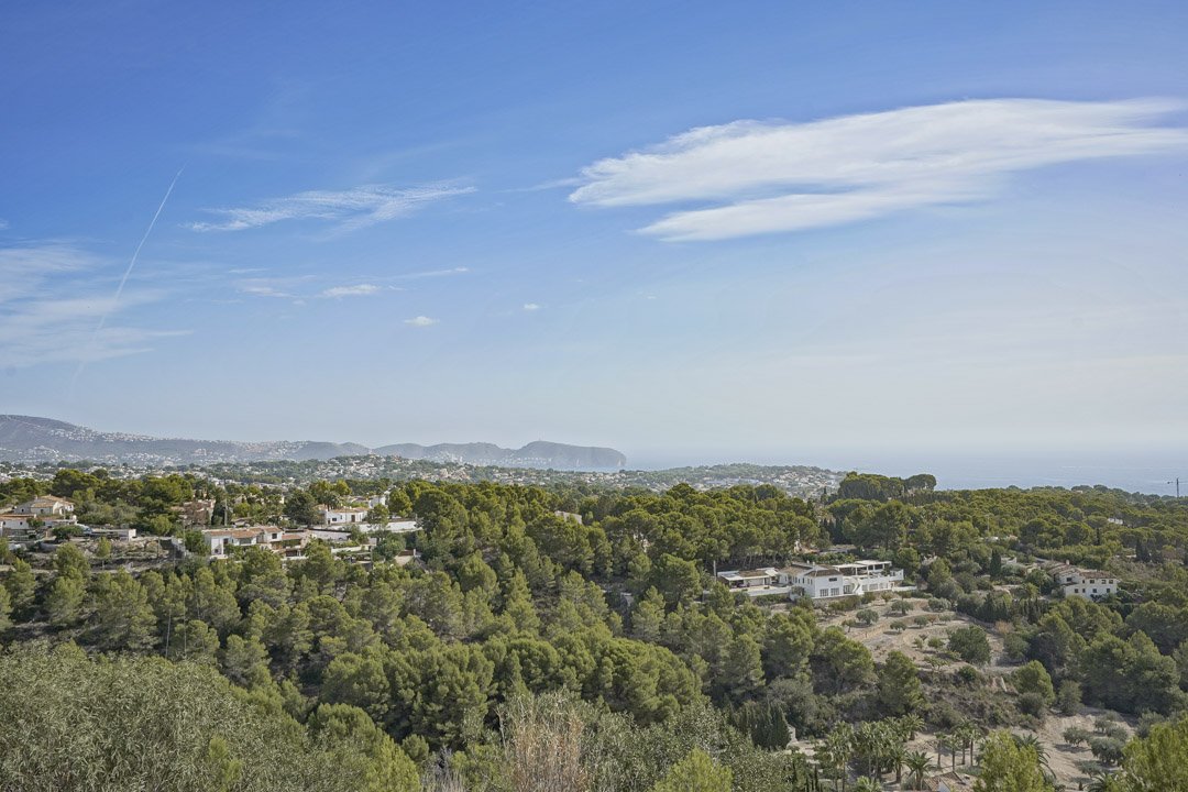4309BEN Luxuriöse Neubauvilla mit Panoramablick auf das Meer in Benissa zu verkaufen
