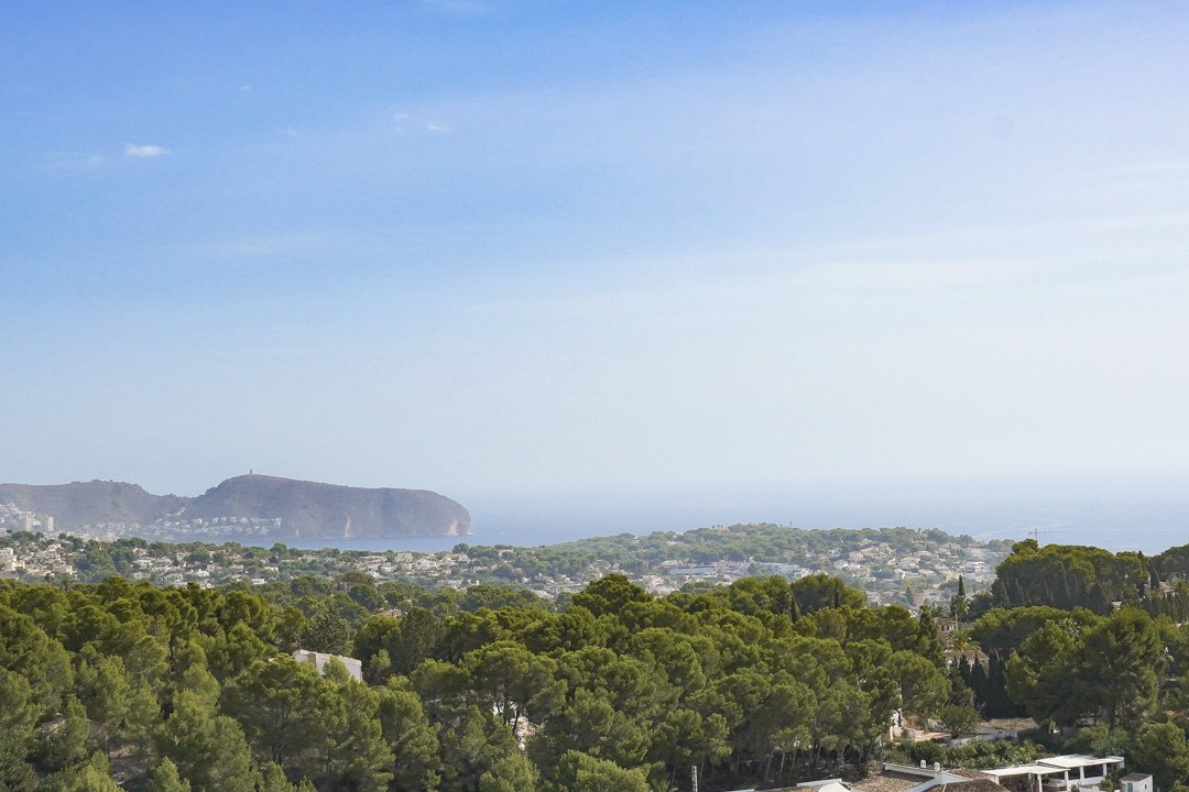 4309BEN Luxuriöse Neubauvilla mit Panoramablick auf das Meer in Benissa zu verkaufen