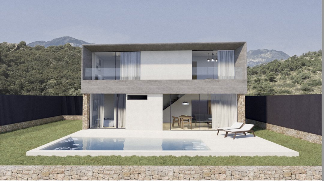 4313ALC Moderne Villa im Bau zum Verkauf in Alcalali