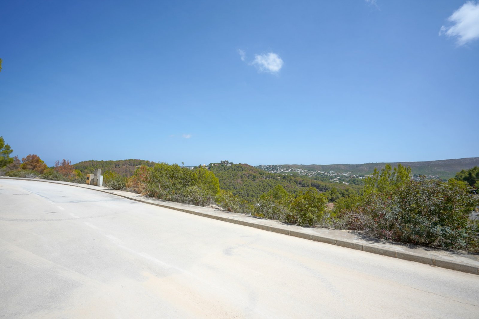 4402JAV 3 angrenzende Baugrundstücke mit Meerblick zum Verkauf in Jávea