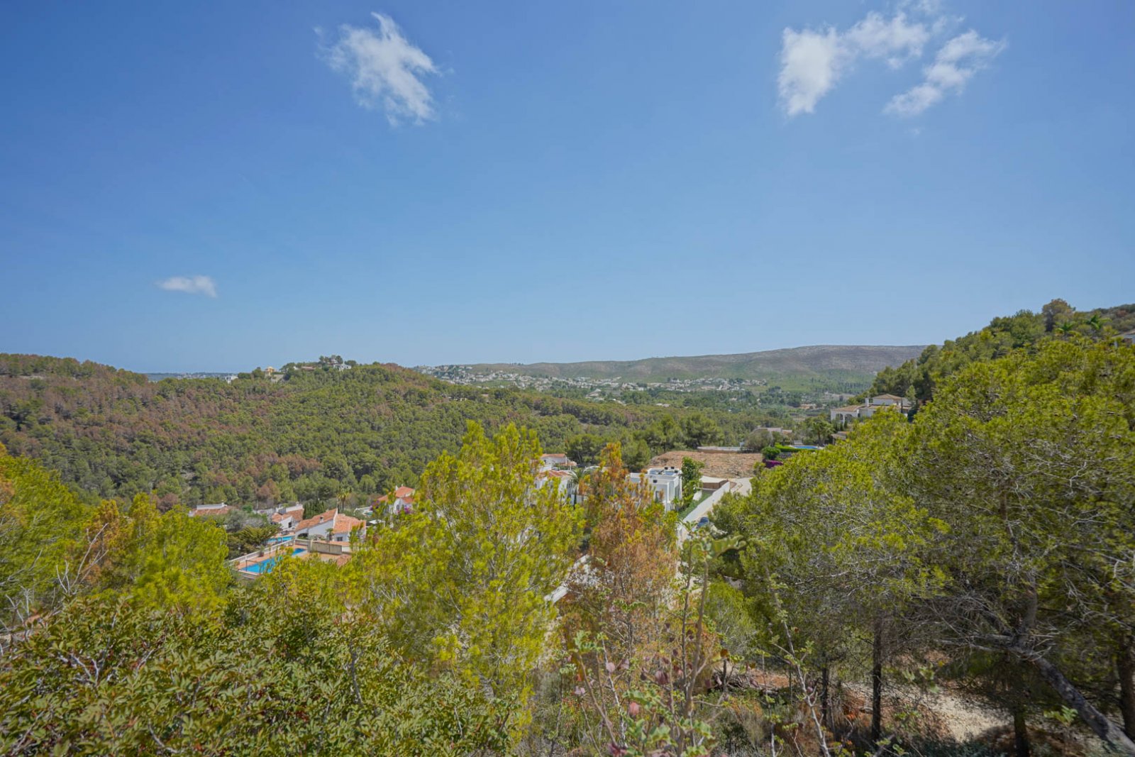 4402JAV 3 angrenzende Baugrundstücke mit Meerblick zum Verkauf in Jávea