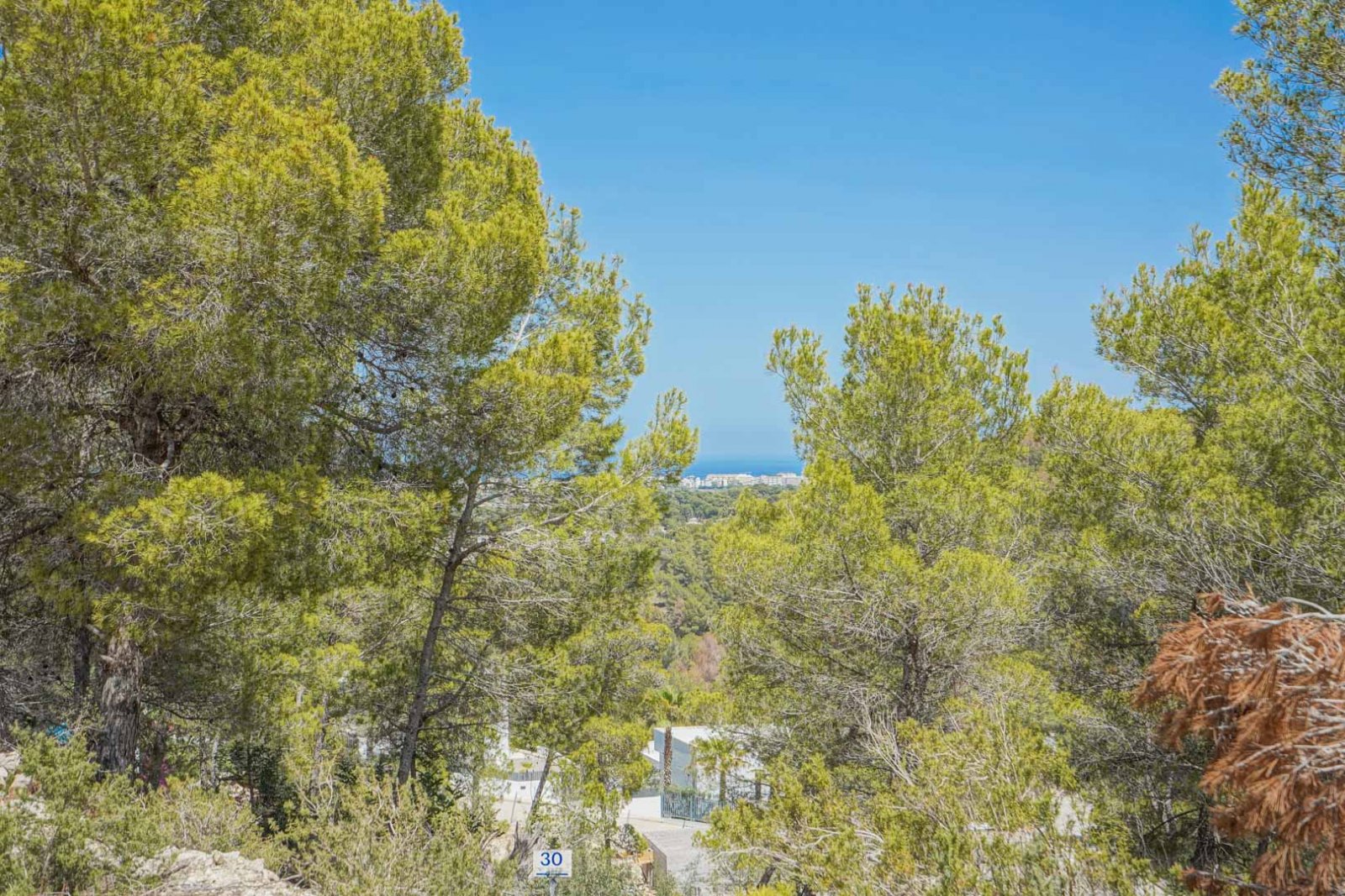 4402JAV 3 angrenzende Baugrundstücke mit Meerblick zum Verkauf in Jávea