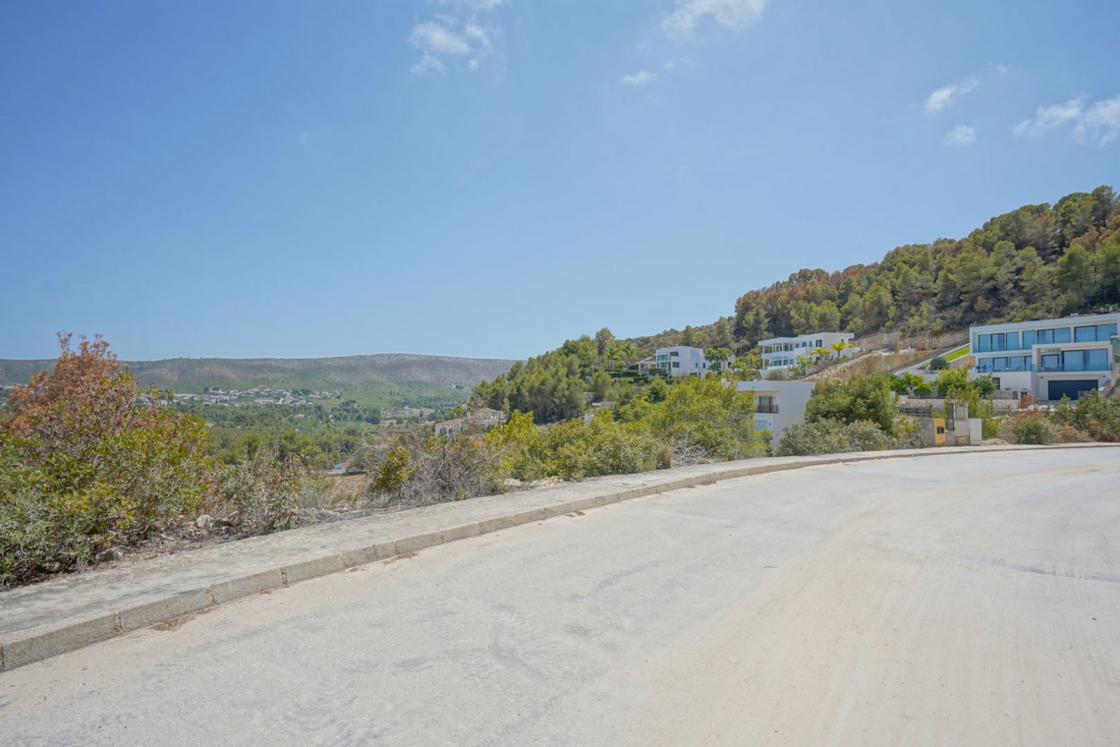 4402JAV 3 angrenzende Baugrundstücke mit Meerblick zum Verkauf in Jávea